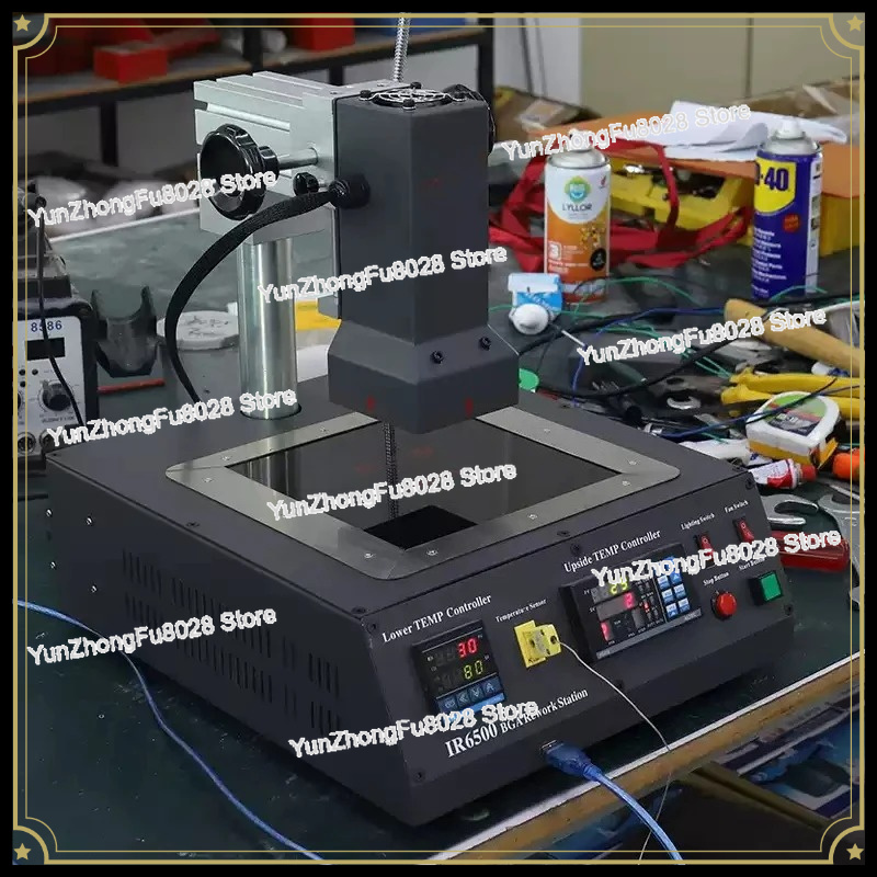 Infrared Bga Rework Station - สถานีรีเวิร์ค BGA แบบกำหนดเองได้ 2 โซน IR6500