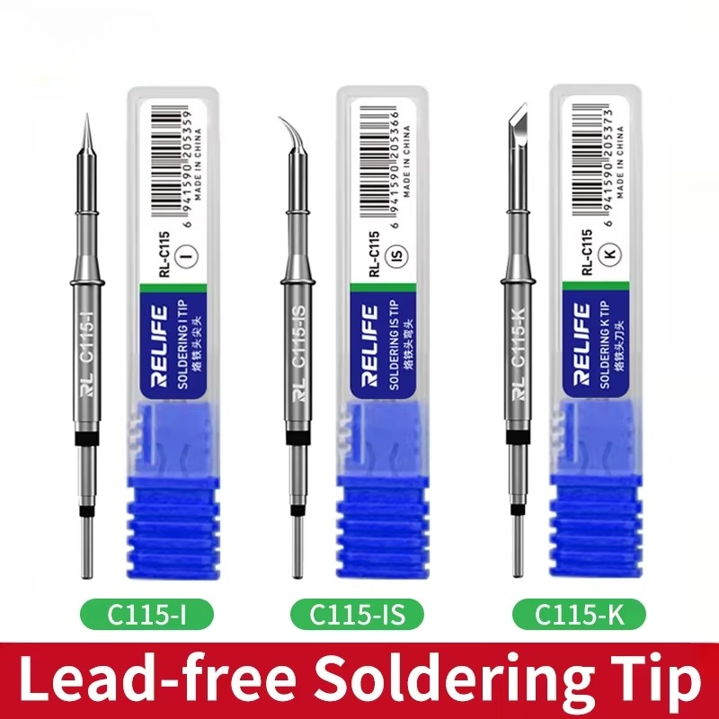 RELIFE C115-K/I/IS หัวแร้งบัดก - C115 Nano Soldering Iron Station บทวิจารณ์และราคา